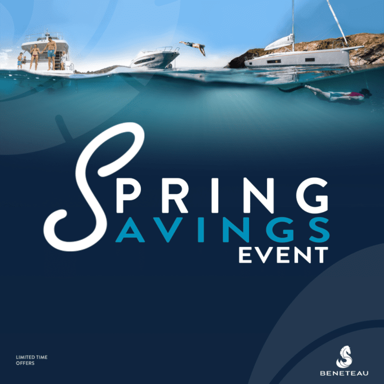 Beneteau Spring Savings Event Announcement