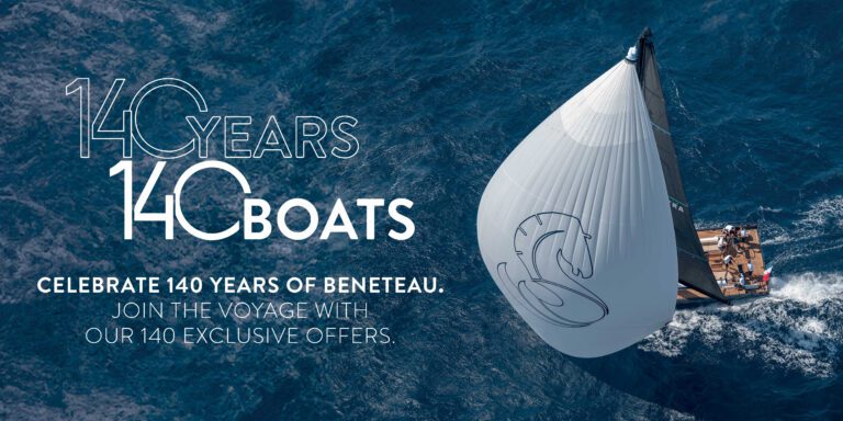 Beneteau Offers with Sailboat in background